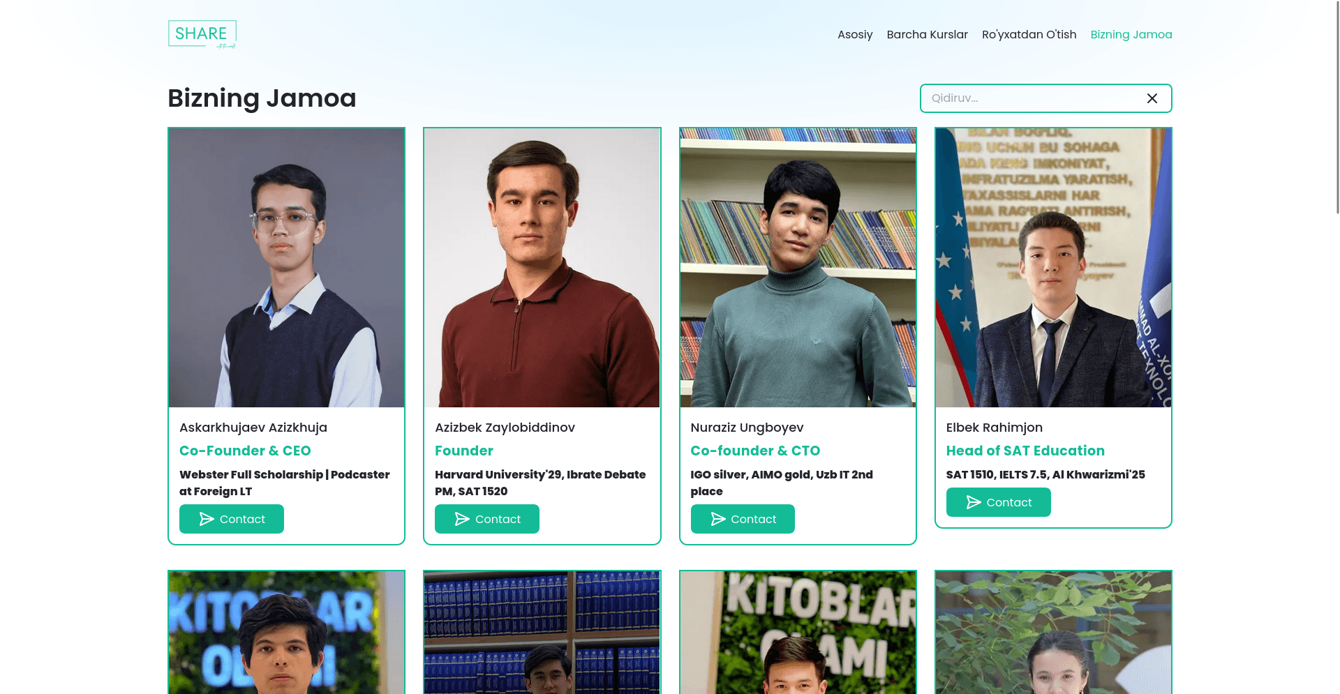 content of the project above